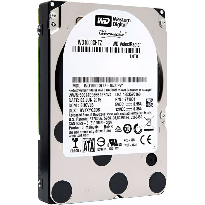 Накопичувач HDD 2.5" SATA 1.0TB WD VelociRaptor 10000rpm 64MB (WD1000CHTZ)