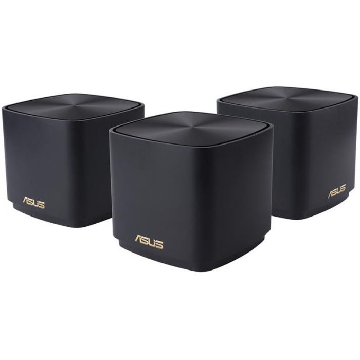 Wi-Fi Mesh-система Asus ZenWiFi XD4 Plus 3pk Black (90IG07M0-MO3C50)