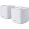 Wi-Fi Mesh-система Asus ZenWiFi XD5 2pk White (90IG0750-MO3B40)